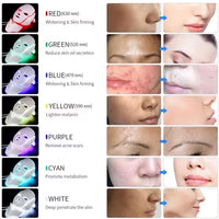 Mascara LED Facial 7 Colores