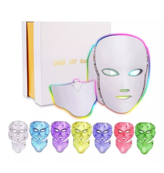 Mascara LED Facial 7 Colores