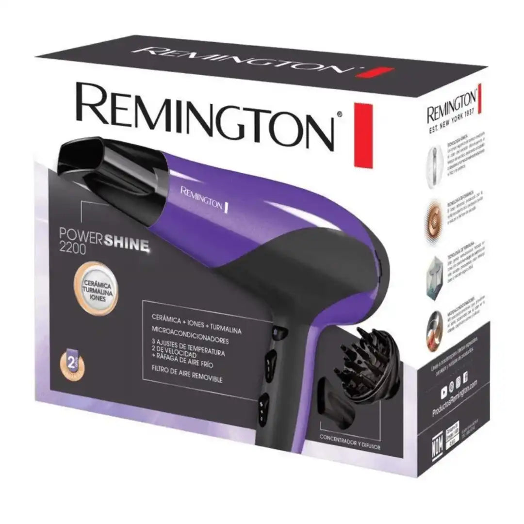 Secador De Cabello Remington Power Shin
